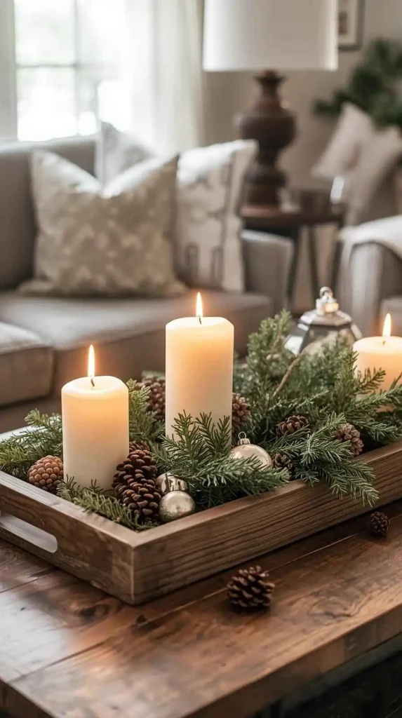 Rustic Coffee Table Layers