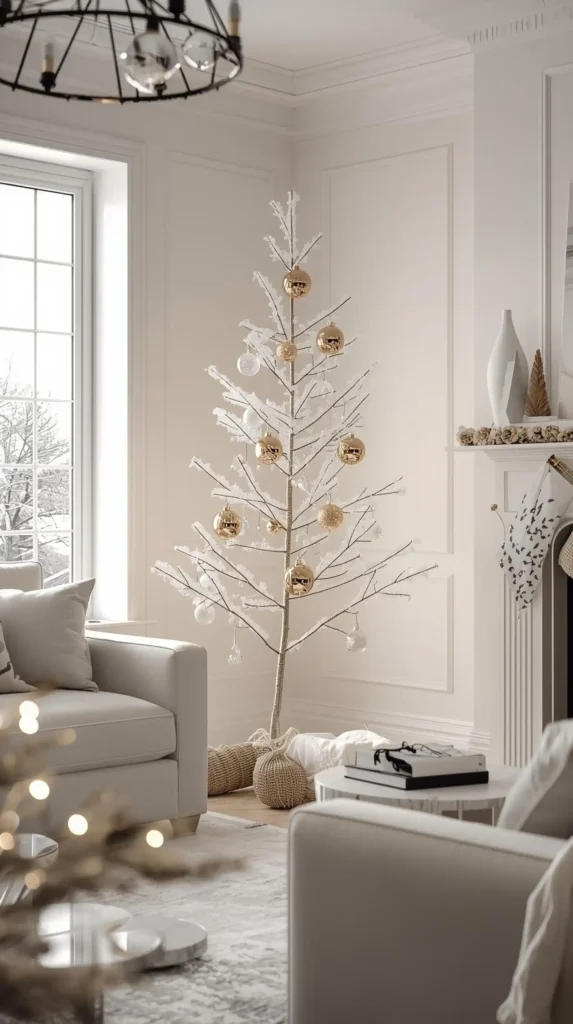 20 Christmas Home Decor Ideas to Create a Warm 3 2. Modern and Minimalist Christmas Home Decor