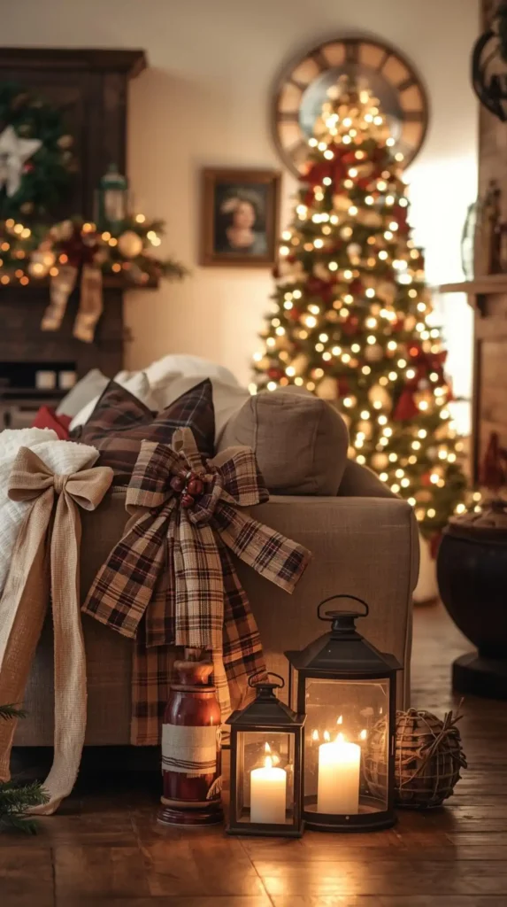 20 Christmas Home Decor Ideas to Create a Warm 4
Rustic Farmhouse Christmas Home Decor