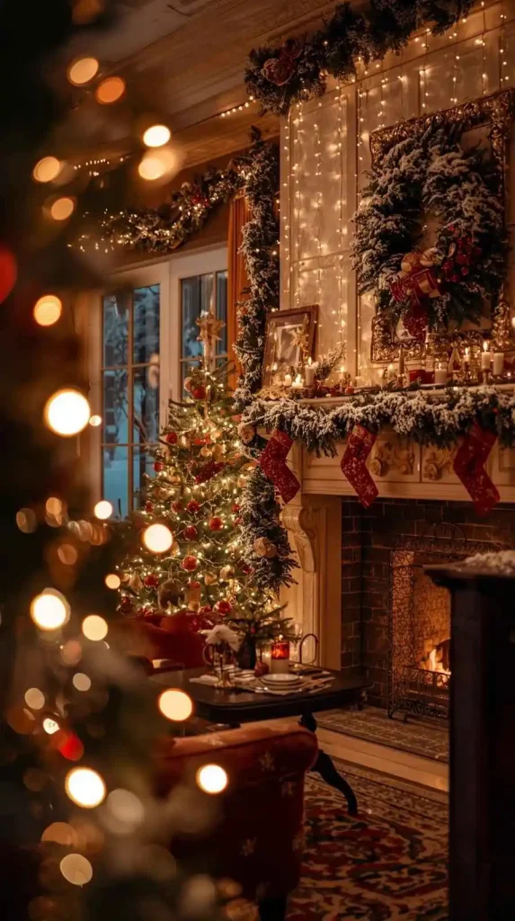  Snow-Dusted Artificial Greenery