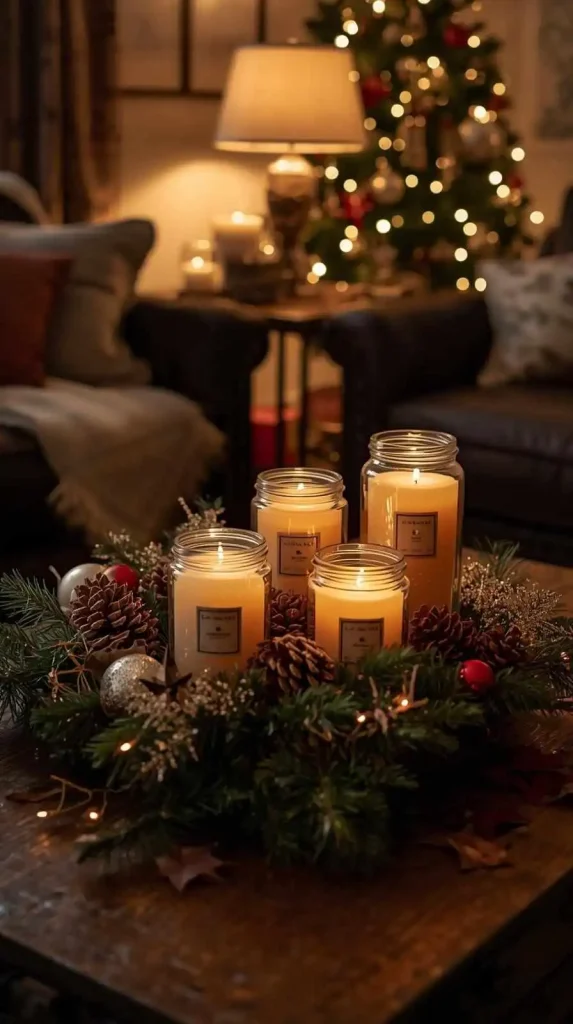 Scented Candles for a Festive Aroma