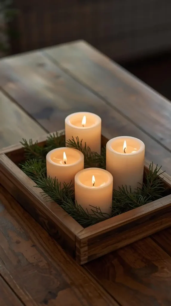 25 Christmas Home Decor DIY Ideas to Add Charm and Warmth 7 Evergreen Table Runner Christmas Home Decor DIY