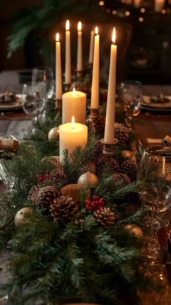 25 Christmas Home Decor DIY Ideas to Add Charm and Warmth 8 Advent Candle Holder Christmas Home Decor DIY