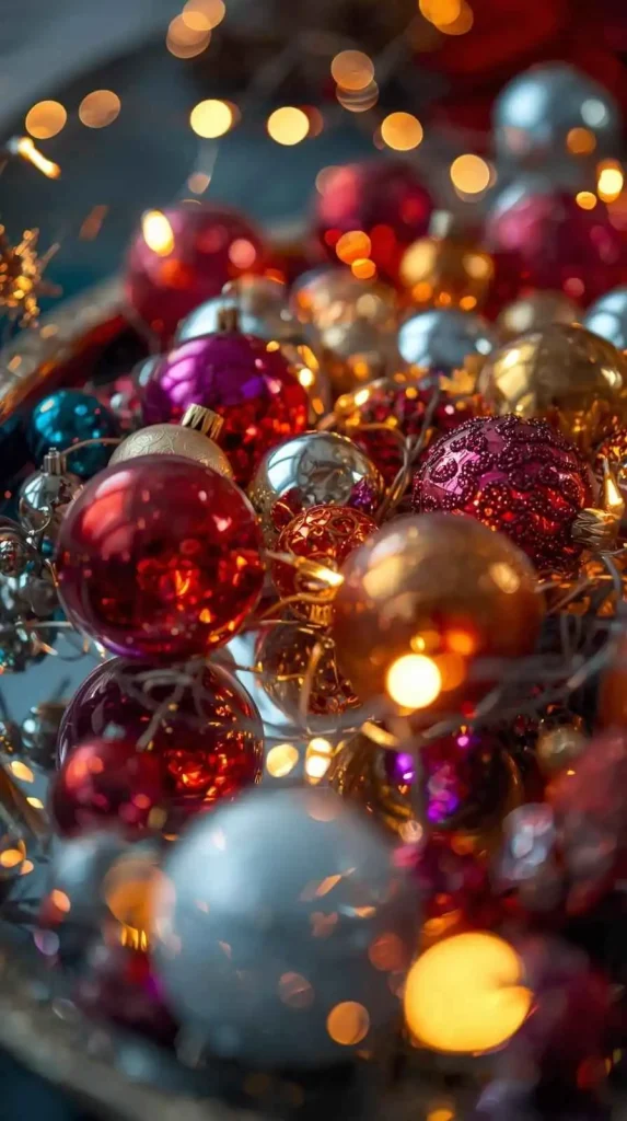 Glass or Mirrored Trays for Ornaments