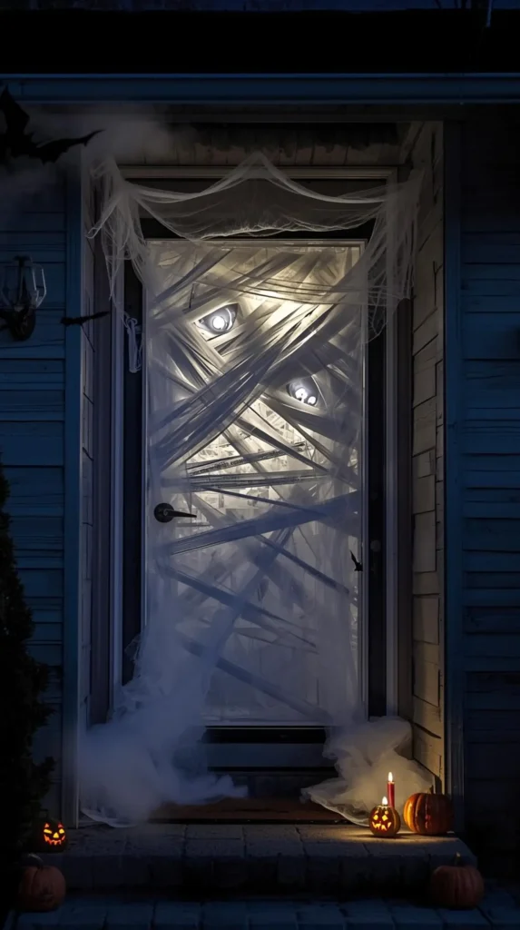 Mummy-Wrapped Door
