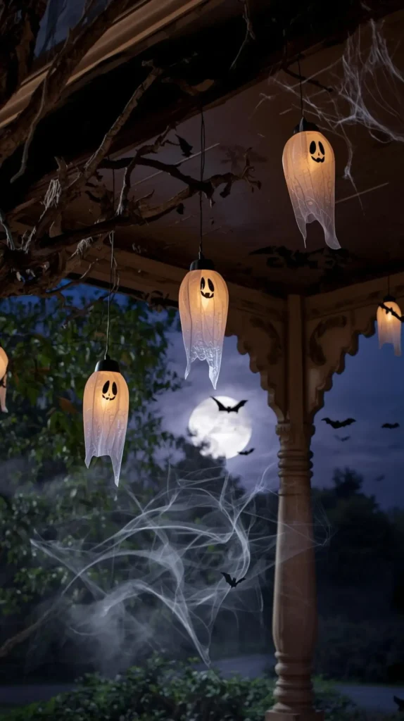 Hanging Ghost Lanterns