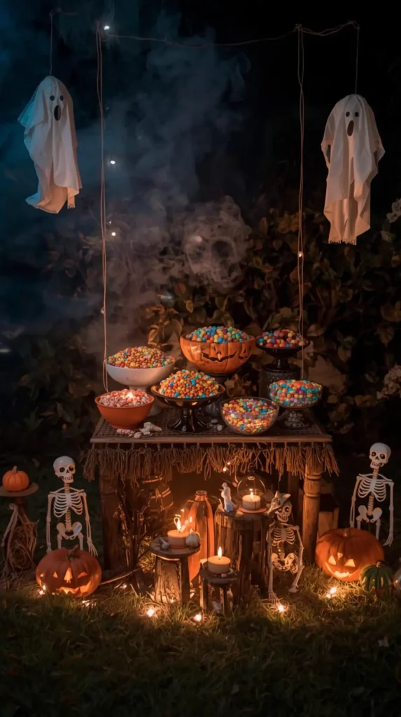 Outdoor Candy Station