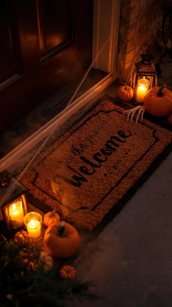 Spooky Welcome Mat