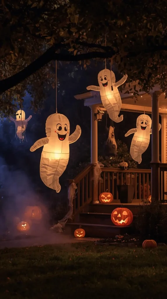 Inflatable Ghosts
