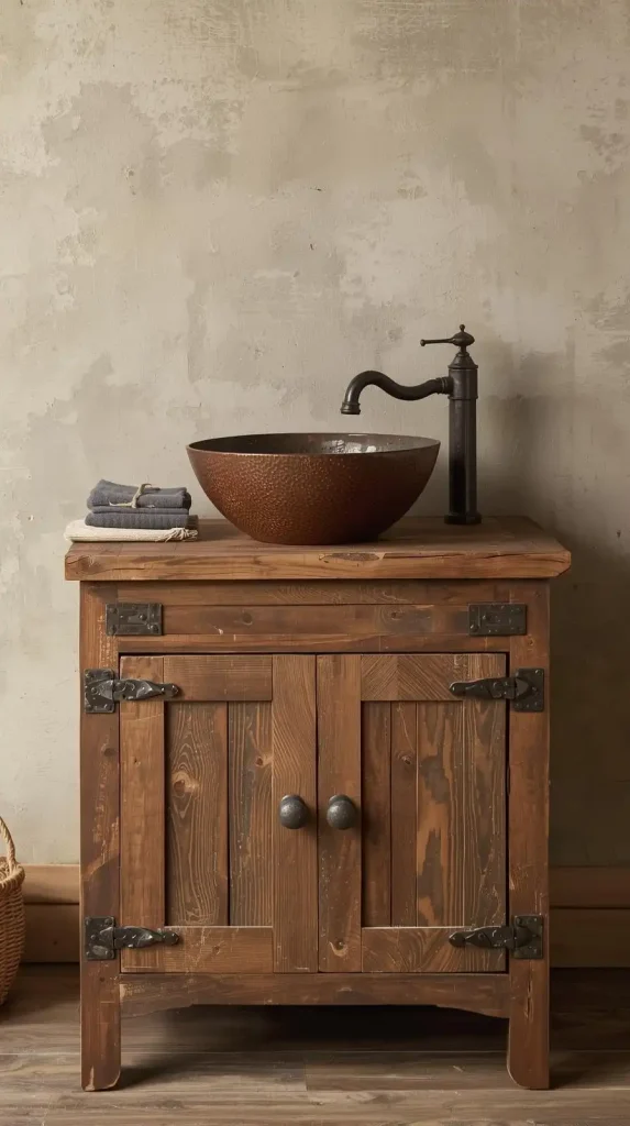 Reclaimed Wood Vanity