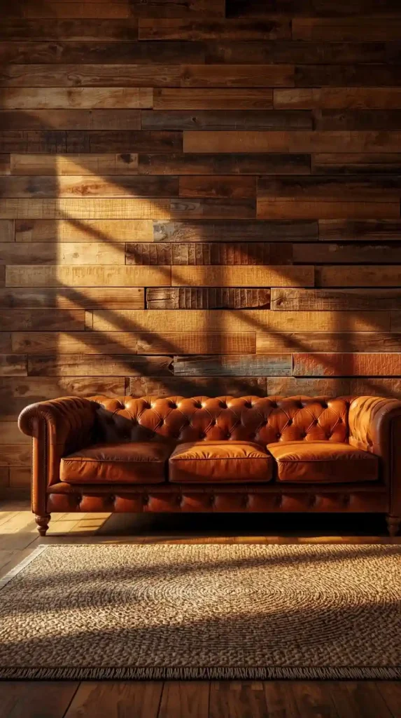 Weathered Wood Walls for Instant Warmth