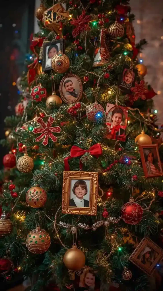  Christmas Tree with Personalized Ornaments
