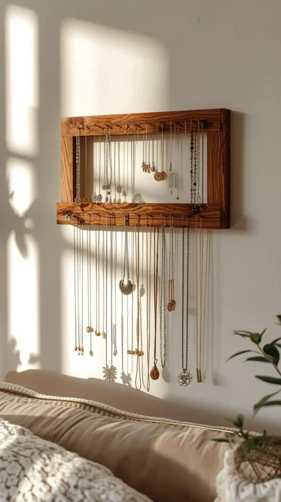 16 DIY Home Decor Easy Bedroom Craft Ideas | Stylish & Simple Projects 8 DIY Jewelry Holder