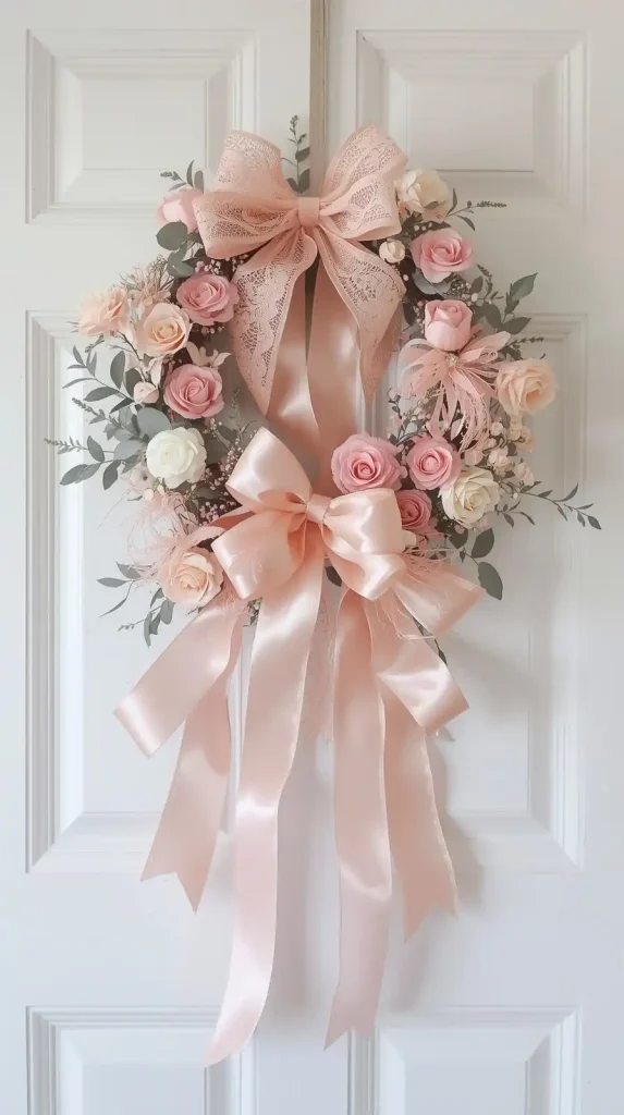 25 Cute DIY Home Decor Ideas to Brighten Your Space 11 DIY Ribbon Wreaths