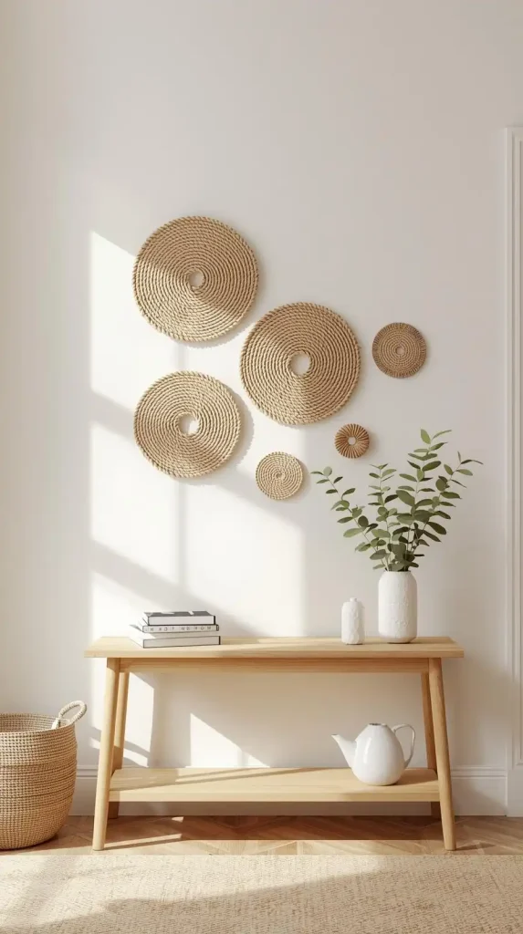 20 Jute Crafts DIY Home Decor | Eco-Friendly & Budget-Friendly Ideas 11 Jute Wall Art Circles