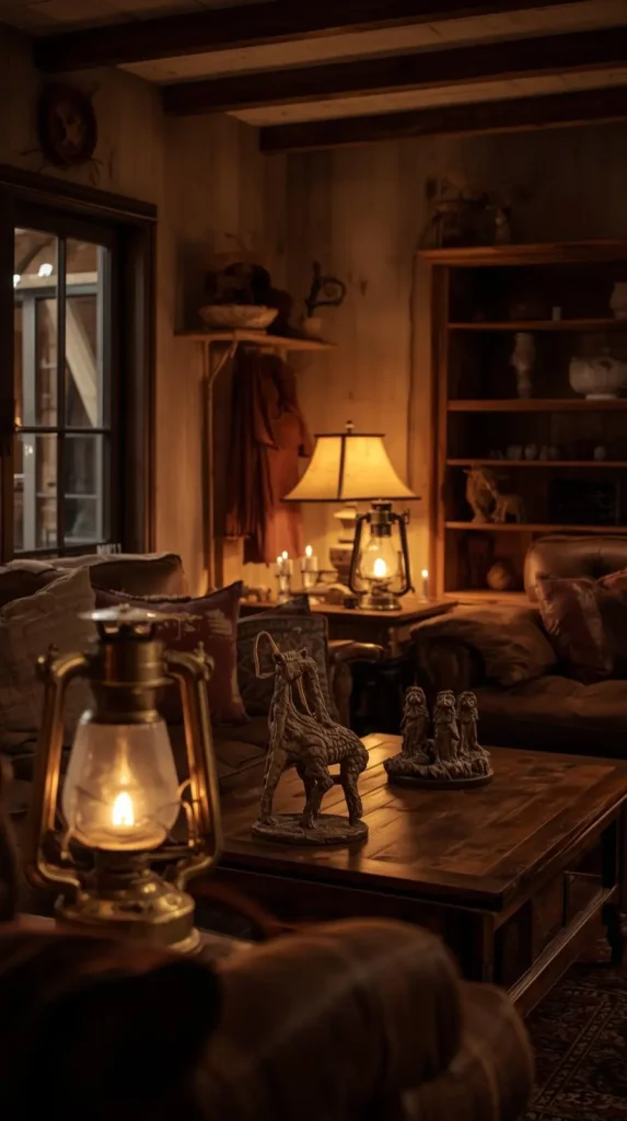 Old Lanterns and Oil Lamps