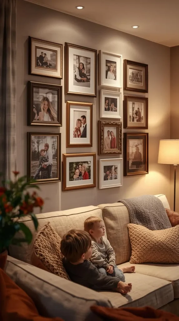 20 DIY Home Decor Easy Ideas – Simple & Beautiful Ways to Refresh Your Space 11 Photo Frame Gallery Wall