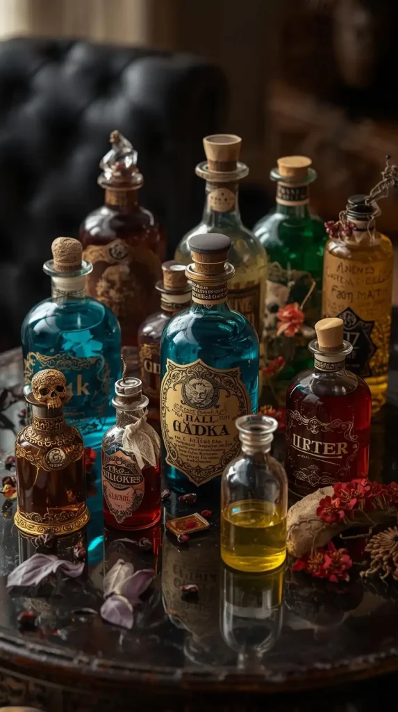 Potion Bottle Centerpiece