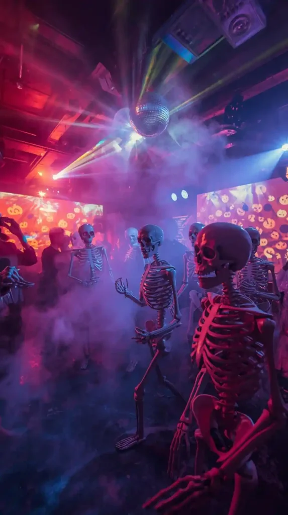 Skeleton Dance Floor Setup