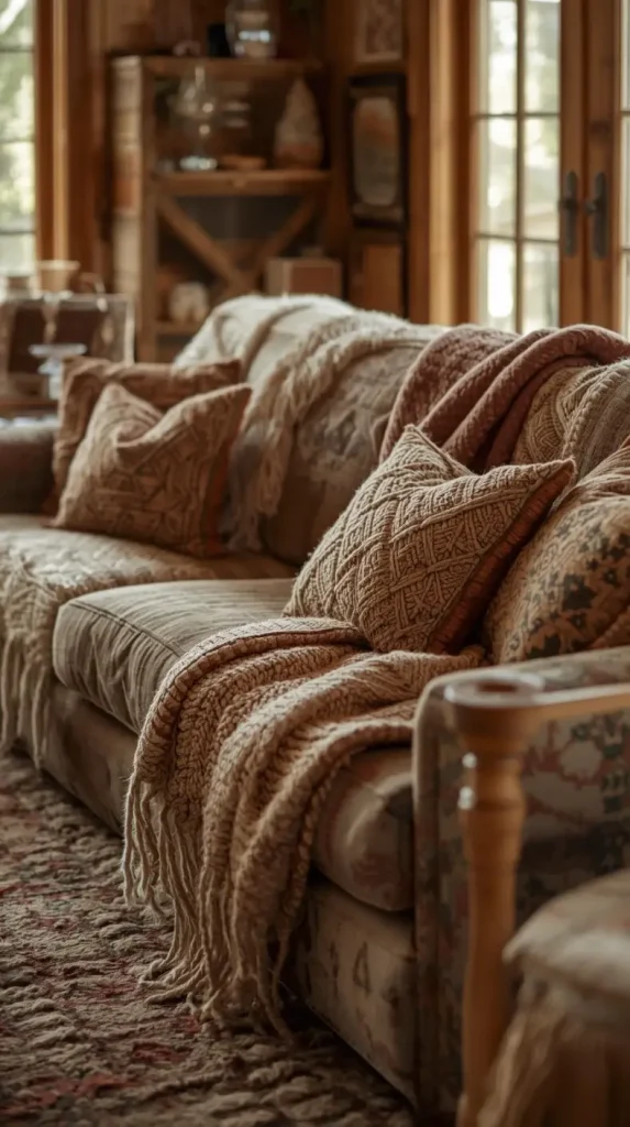 19 Rustic Western Home Decor Ideas To Transform Your Space 11 Western-Inspired Textiles and Patterns