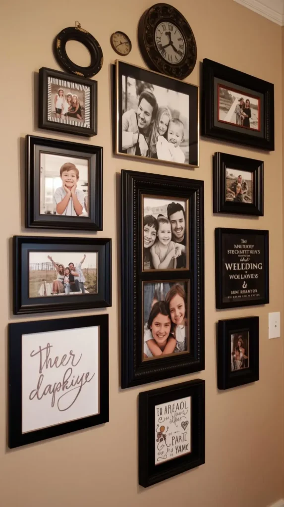 18 DIY Home Decor Ideas on a Budget | Stylish Homes Made Affordable 12 DIY Wall Gallery