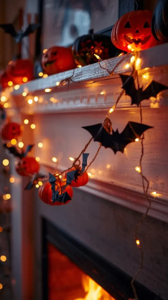 18 Best Halloween Home Decor Indoor On A Budget Ideas 12 Dollar-Store Halloween Garland