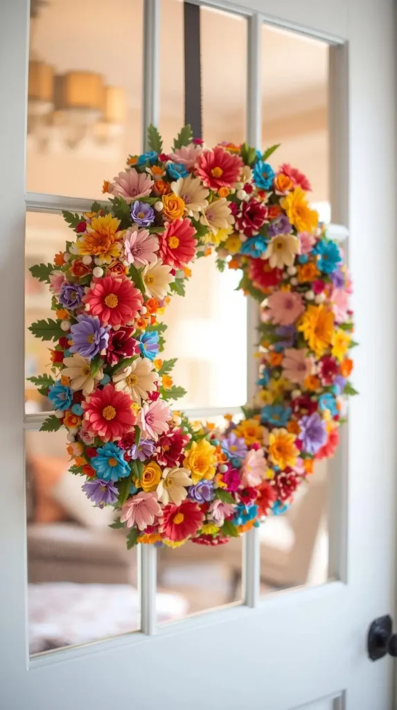 20 Dollar Tree DIY Home Decor Ideas | Creative & Budget-Friendly Crafts 12 Dollar Tree Floral Wreath