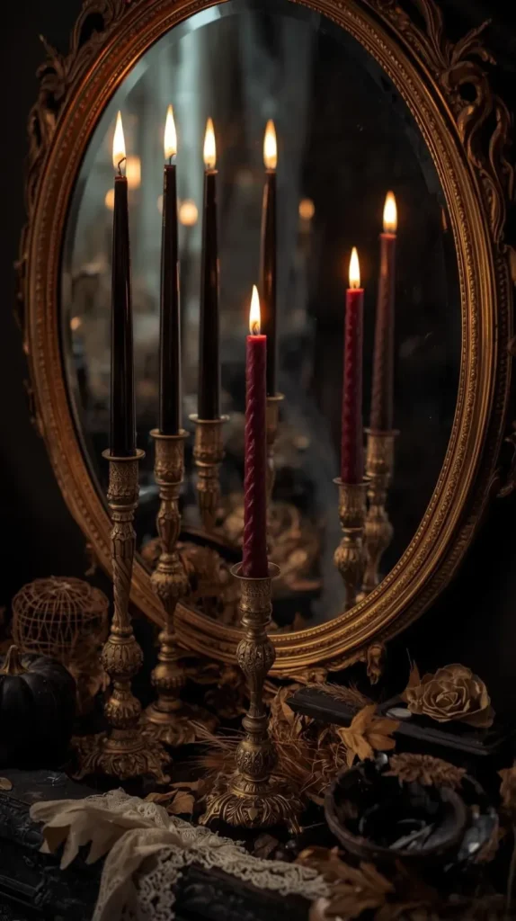 Gothic Candle Display
