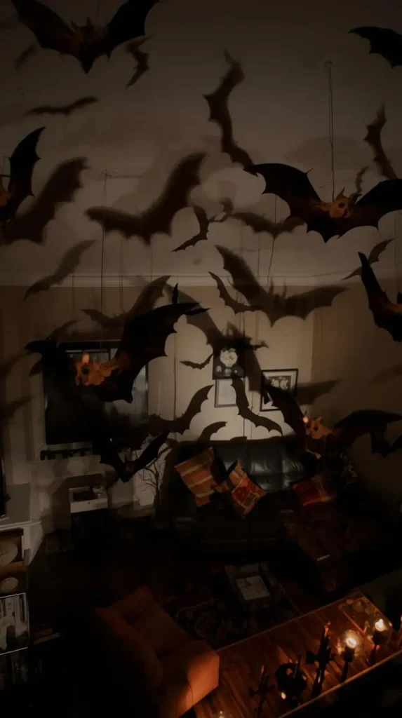 Hanging Bats from Ceiling