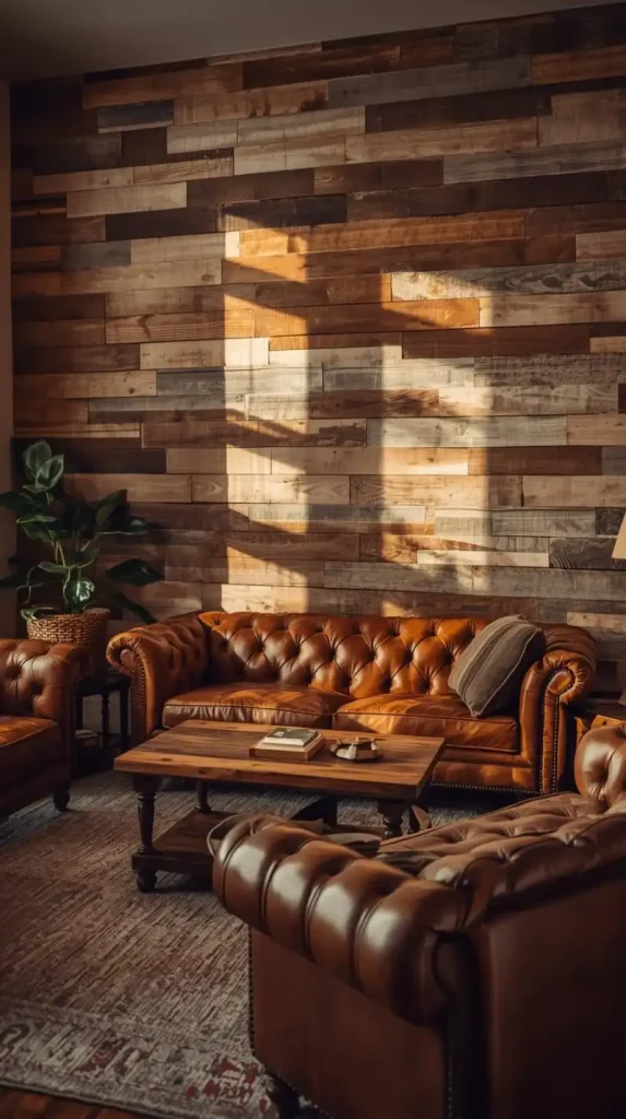Reclaimed Wood Accent Walls