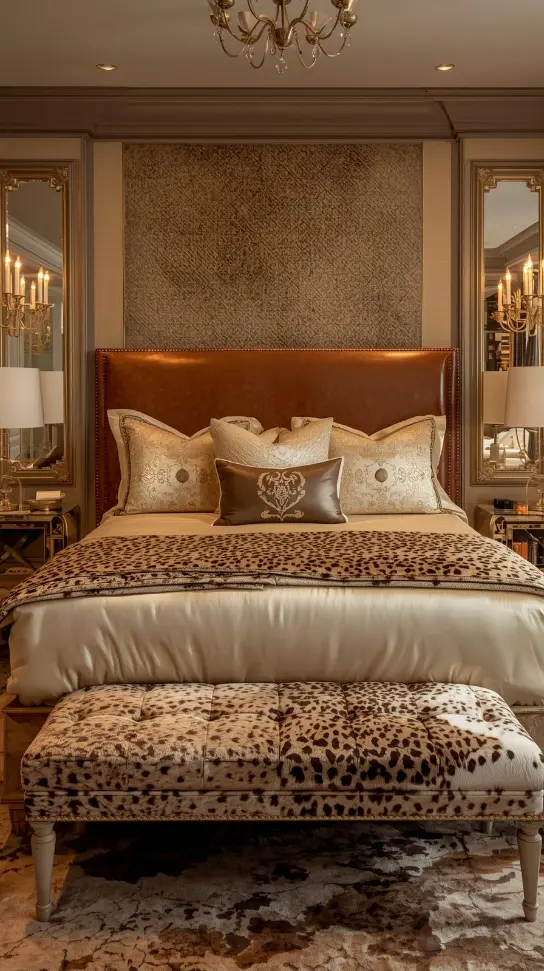 18 Classy Western Home Decor | Elegant Ranch-Style Ideas 12 Western Glam Bedrooms