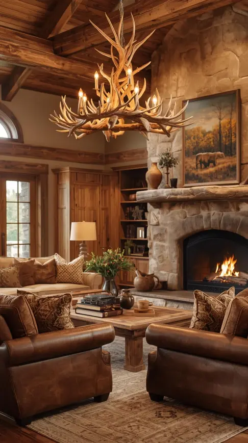 Antler Or Horn-Inspired Accents