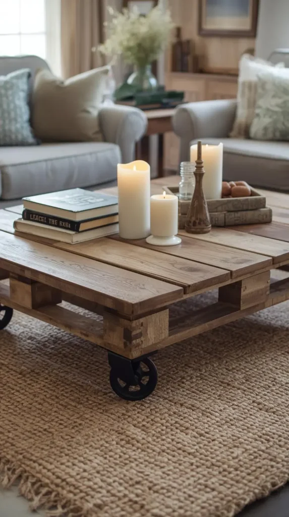  DIY Pallet Coffee Table