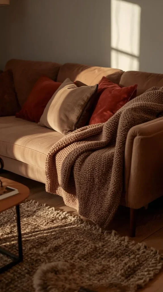 18 Home Decor Ideas Apartment Living | Stylish, Smart & Space-Savvy 14 Add Texture with Soft Furnishings