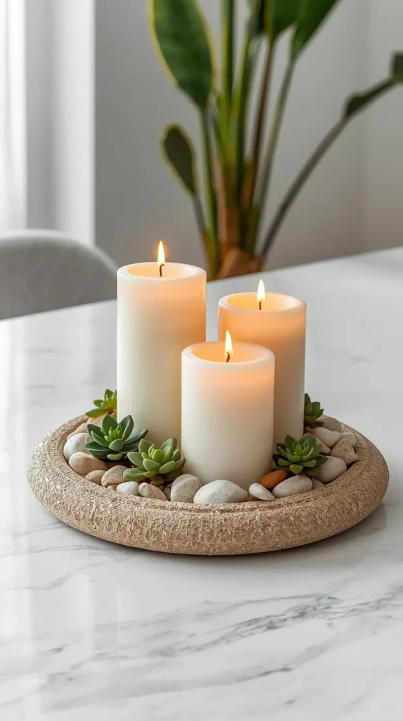 20 Dollar Tree DIY Home Decor Ideas | Creative & Budget-Friendly Crafts 14 Decorative Pebble Tray