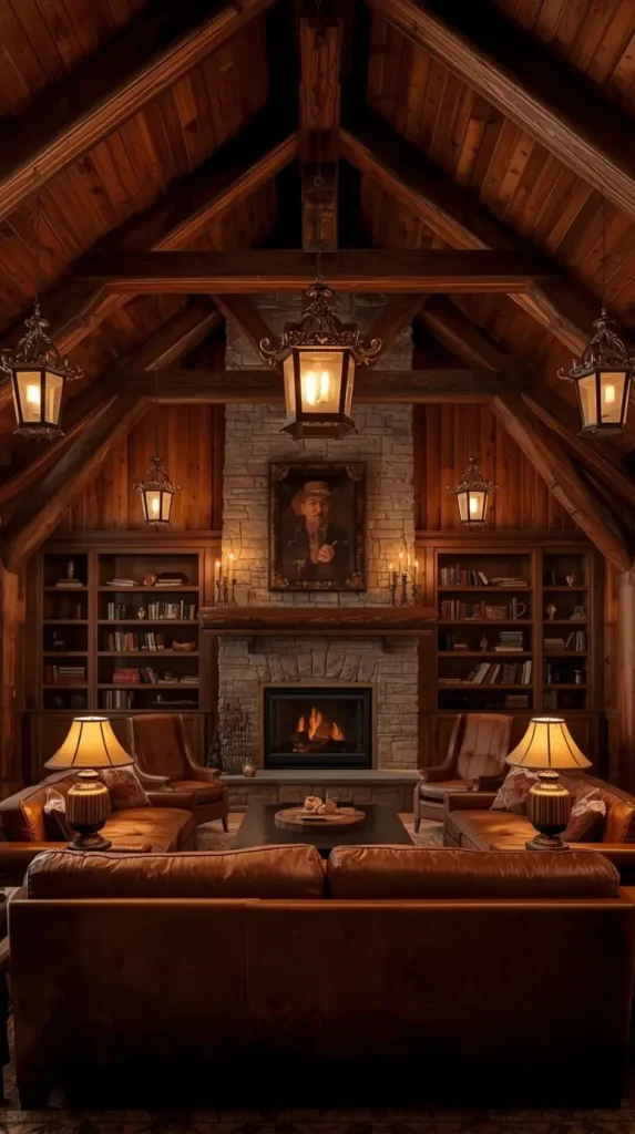 18 Classy Western Home Decor | Elegant Ranch-Style Ideas 14 Earthy Luxury Lighting