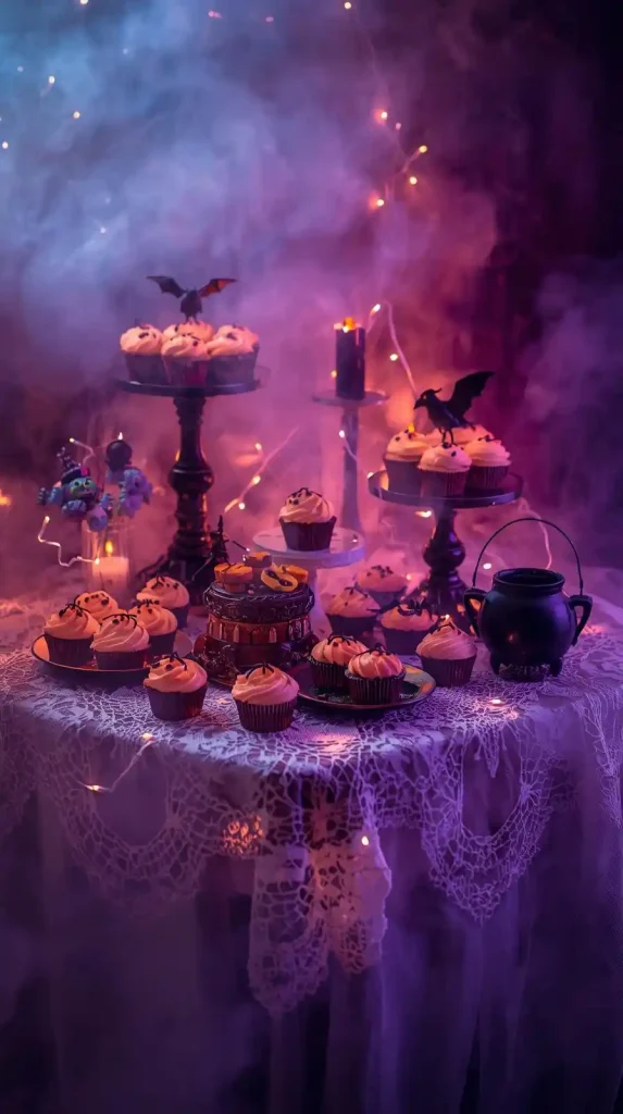 Haunted Dessert Table Display
