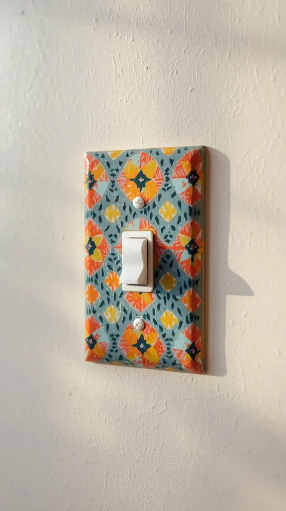 20 DIY Home Decor Easy Ideas – Simple & Beautiful Ways to Refresh Your Space 14 Painted Light Switch Covers