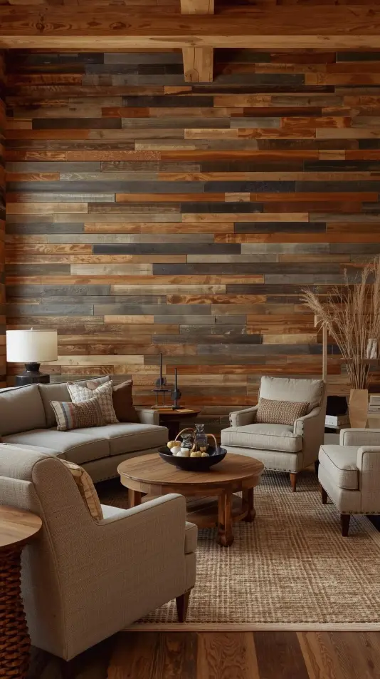 Reclaimed Wood Accent Wall