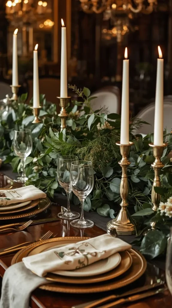 Silver and Gold Accents