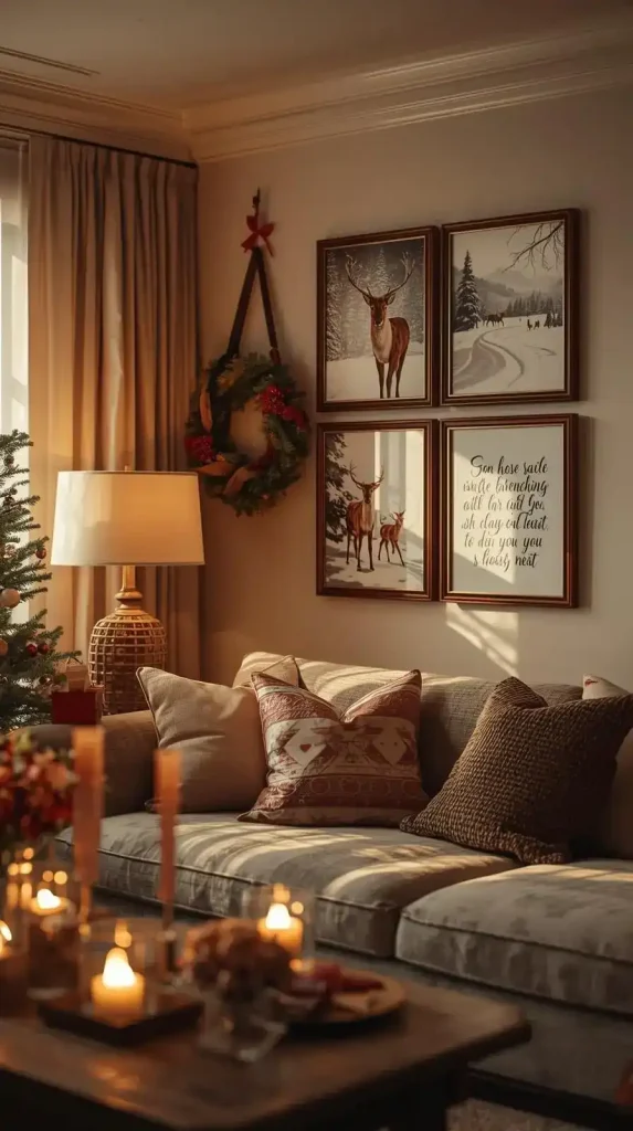 Christmas-Themed Wall Art