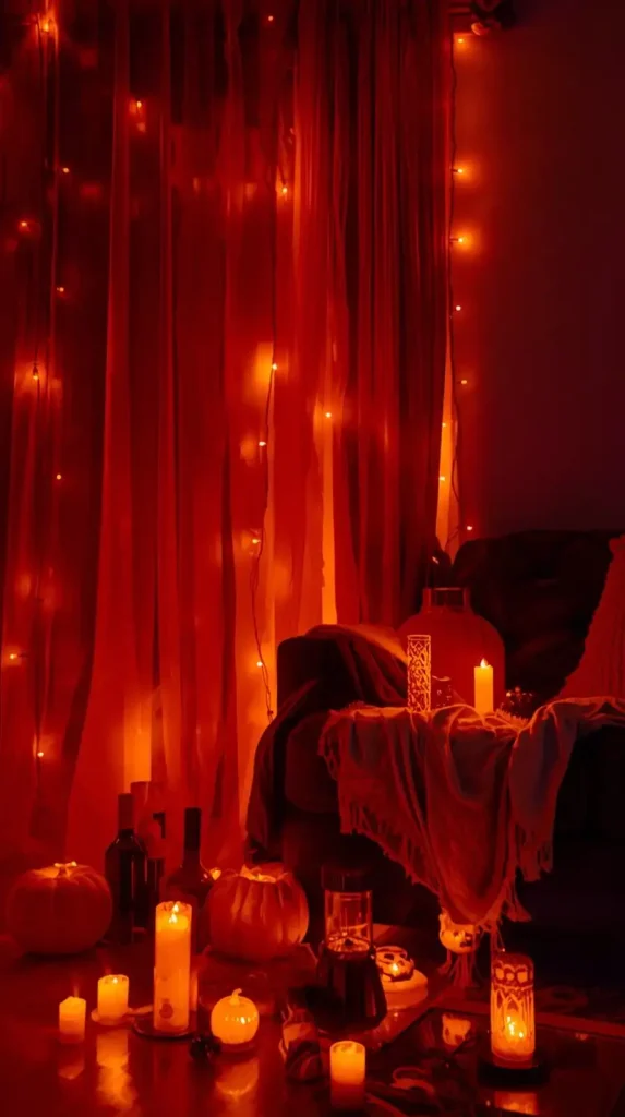 18 Best Halloween Home Decor Indoor On A Budget Ideas 15 Cozy Halloween Lighting Setup