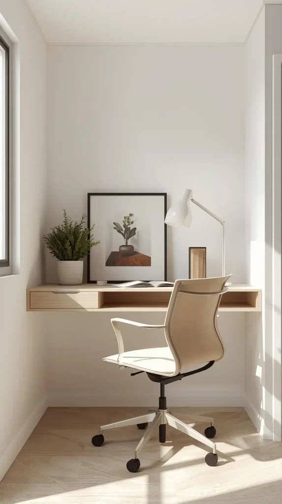 18 Home Decor Ideas Apartment Living | Stylish, Smart & Space-Savvy 15 Create a Compact Workspace