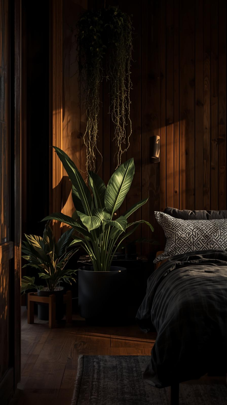 Incorporate Greenery for Fresh Contrast