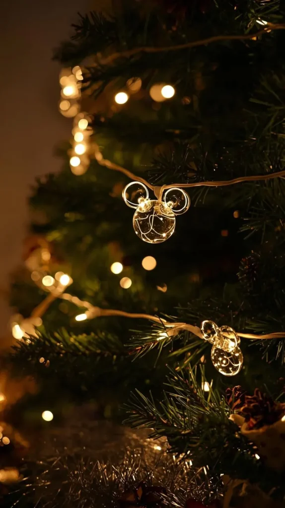 Mickey Ear Christmas Lights