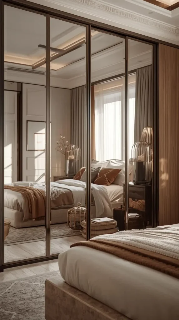 23 Small Space Home Decor Ideas | Stylish, Smart & Space-Saving 15 Mirrors on Cabinet Doors