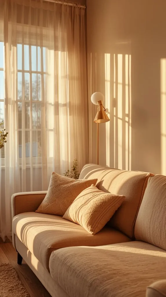 Natural Light and Sheer Drapes