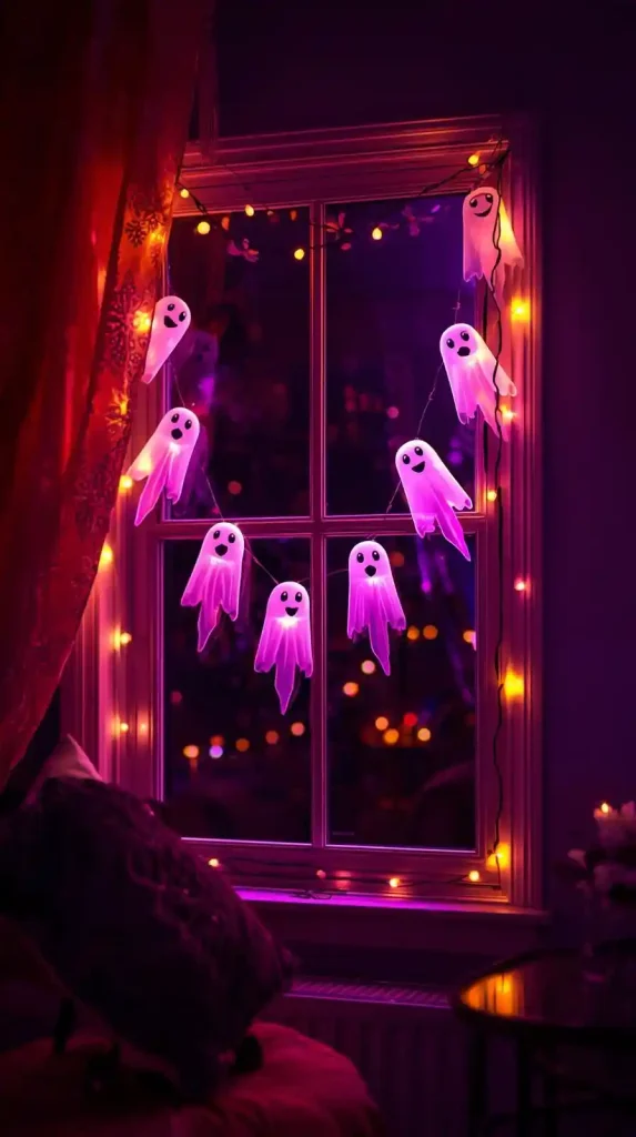 17 Iconic 2000s Halloween Home Decor Ideas for a Retro-Spooky Comeback 15 Plastic Bag Ghost Garland
