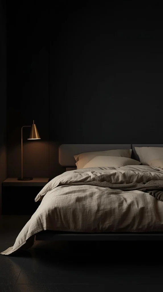 30 Dark Home Decor Ideas for a Bold & Modern Aesthetic 16 Black Bedroom Walls for a Restful Space