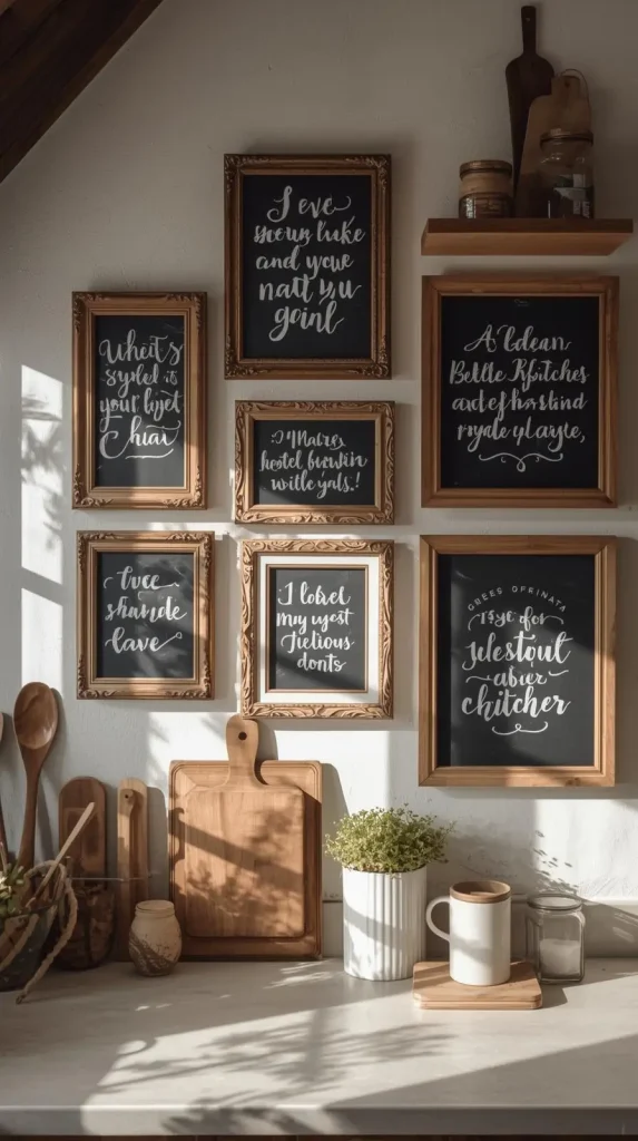 25 DIY Home Decor Ideas | Easy, Creative & Affordable Projects 16 Chalkboard Sign Frames